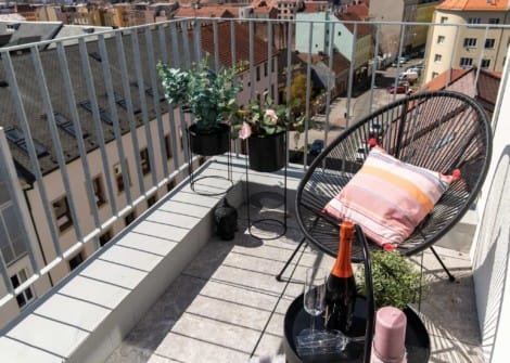 Nový byt v centru města s úchvatnými výhledy na krásy Brna