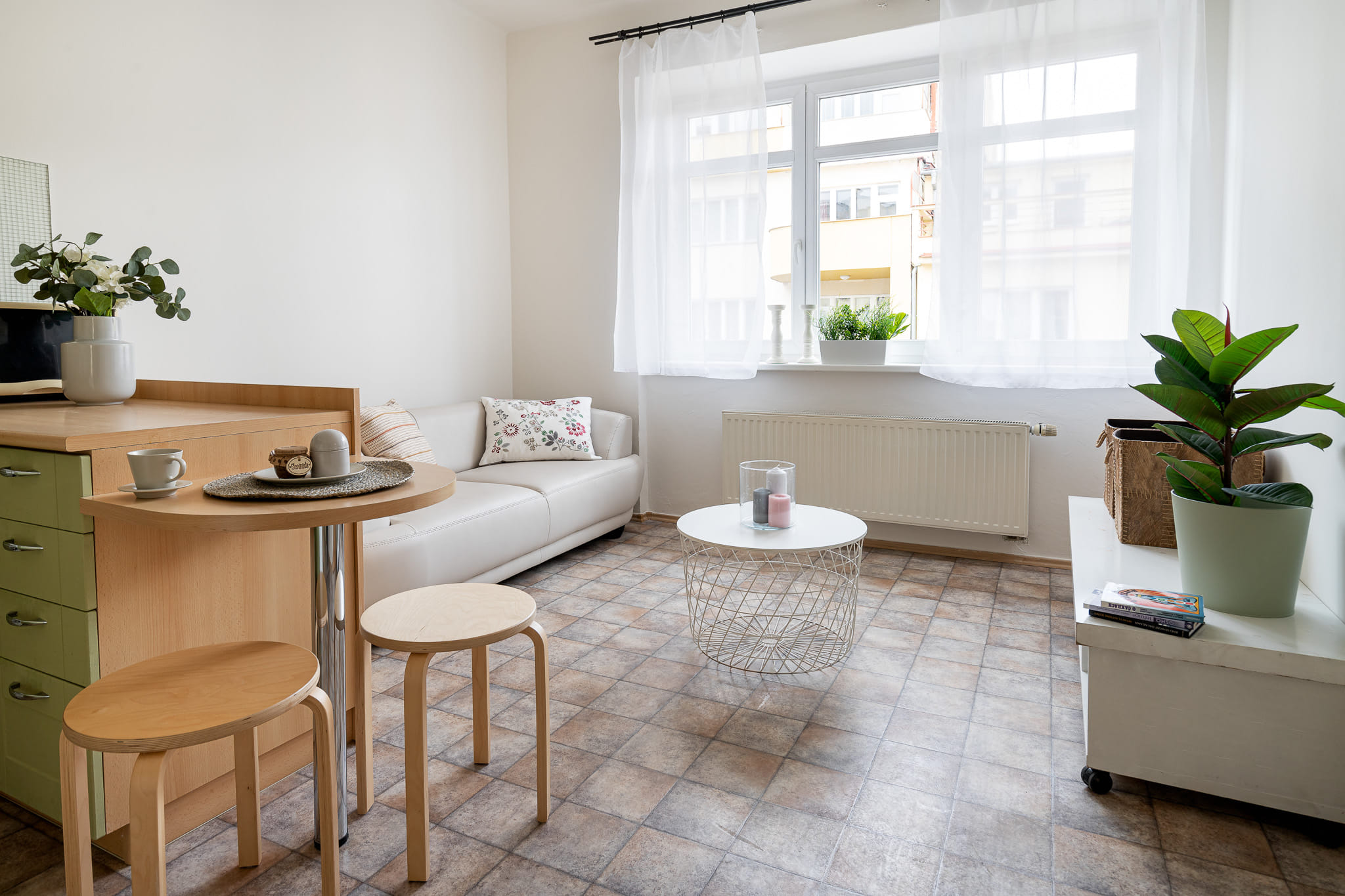 Kouzelný byt ve staré zástavbě