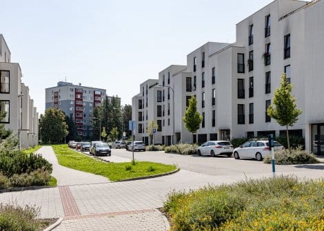 Nový byt 3+kk s terasou, parkovacím místem a výhledem na přehradu