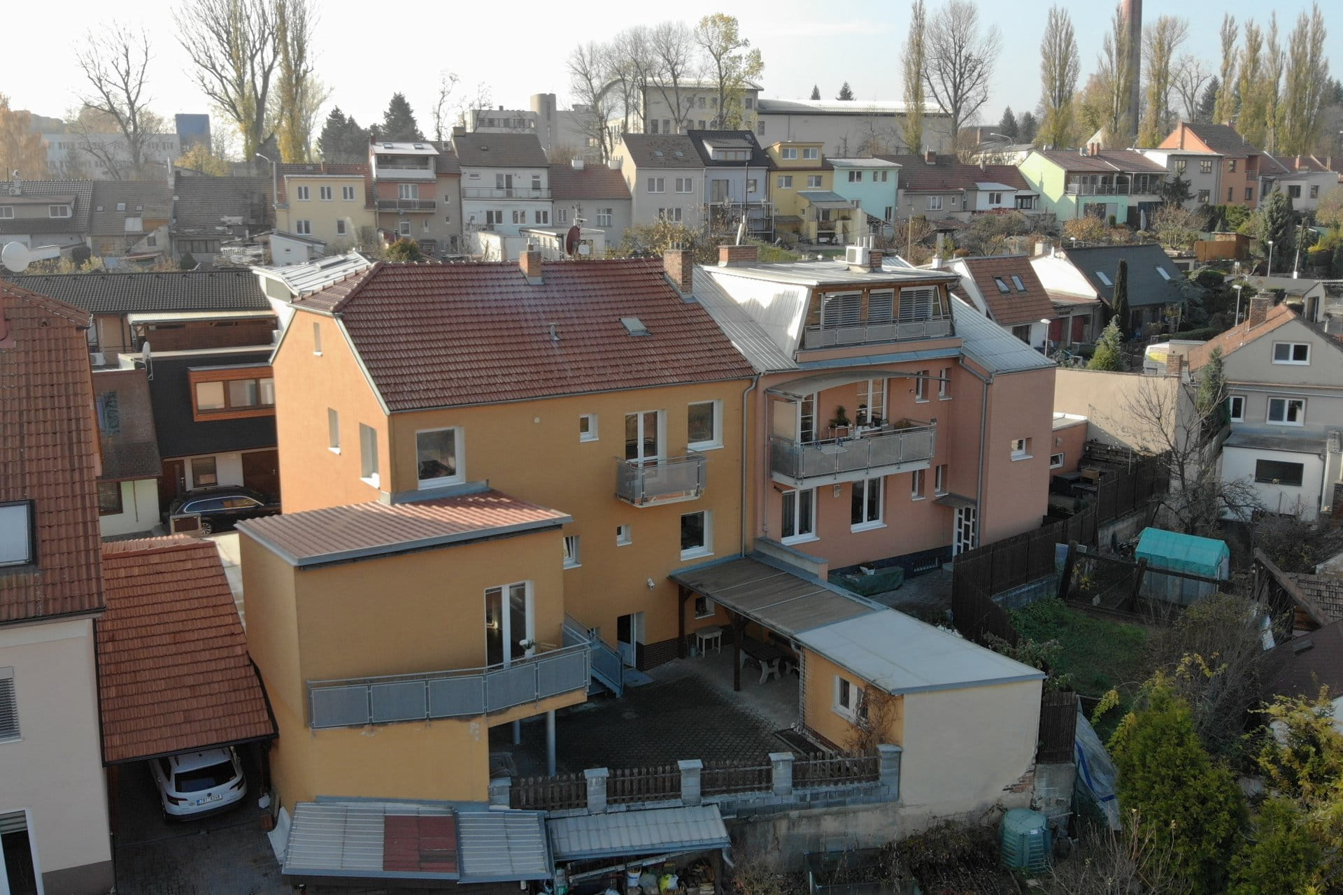 Vícegenerační dům na severu Brna