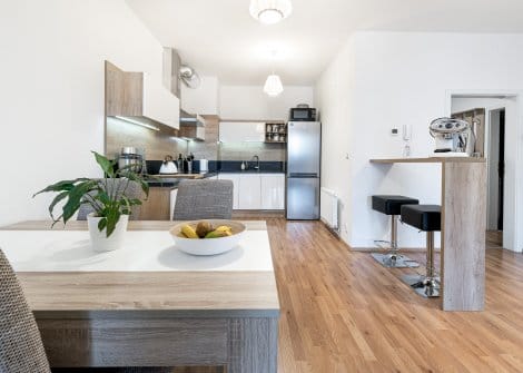 2+kk s terasou a kompletní výbavou