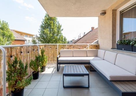 Velkorysý byt 2+kk s terasou, garáží